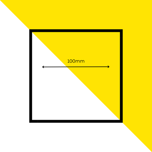 100mm Acrylic Square