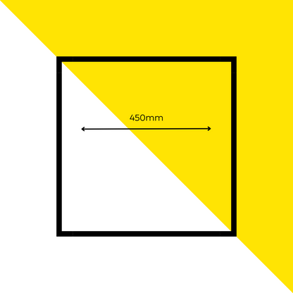 450mm Acrylic Square