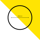 250mm Acrylic Circle
